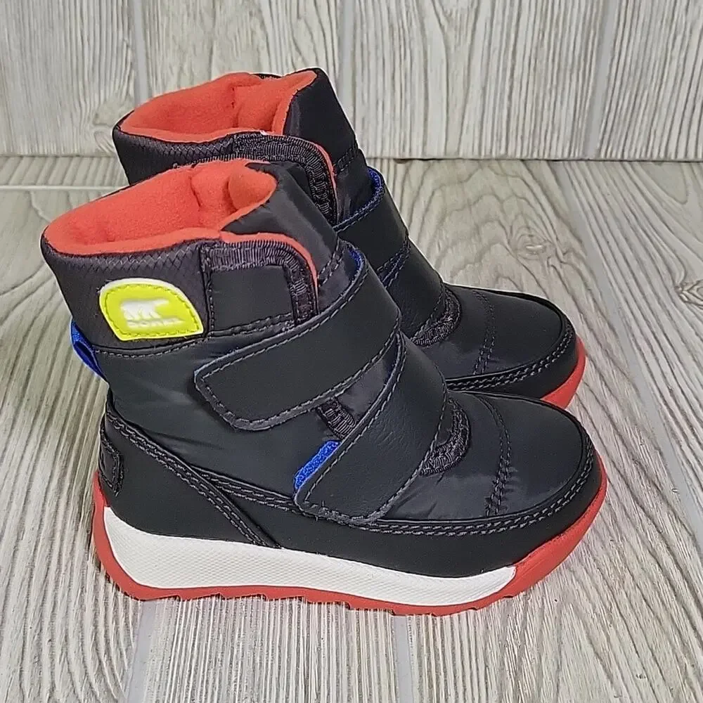 Sorel Whitney II Strap Waterproof Winter Boots Unisex Toddler Size 6 NEW
